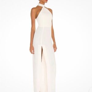 Amanda Uprichard Maxi Halter Top Dress XS
